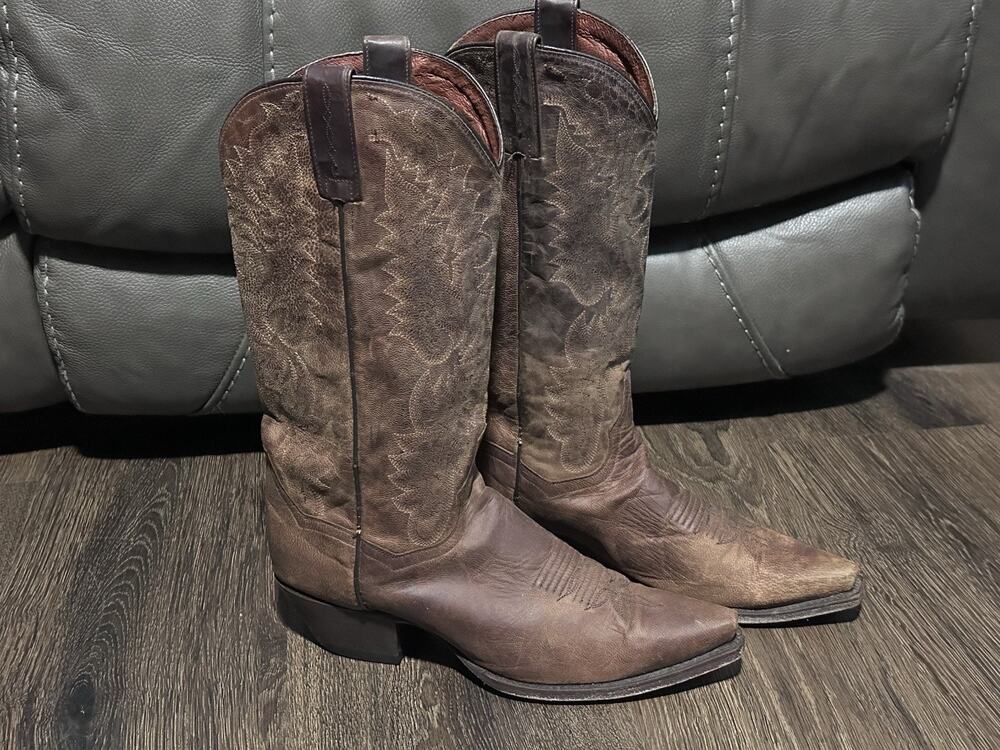 DAN POST Women Western Cowboy Boots Brown Style 3464 Women’s Size 8